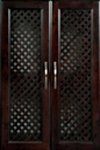 Closet Organizer Doors With Lattice (Mesh)