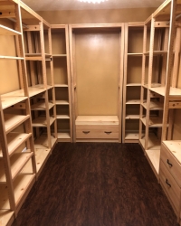 Closet Organizers Espresso4 Actual Customer Installation