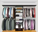 Walk In Closet Organizers Pre Configured #1