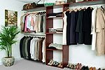 Walk In Closet Organizer System CHERRY